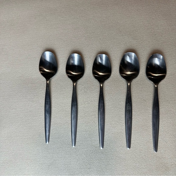 Gense FOCUS Stainless Steel Demitasse Spoons Set of 5 - Picture 8 of 8